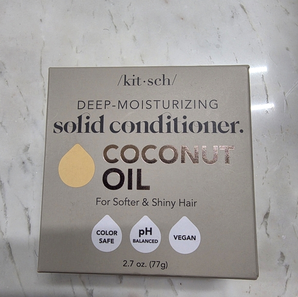 Kitsch Other - Kit-sch Deep Moisturizing Solid Conditioner Coconut Oil Bar NiB